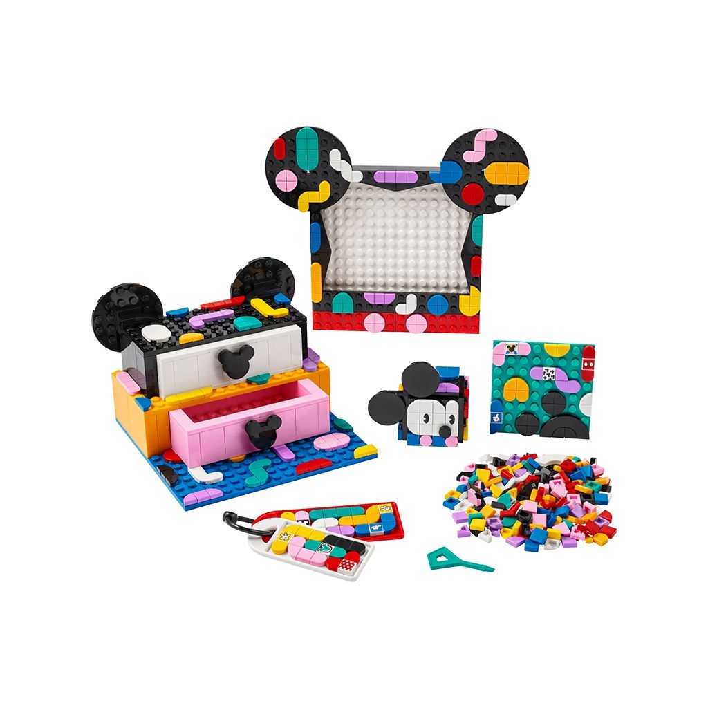 DOTS Lego Mickey Mouse y Minnie Mouse: Caja de Proyectos de Vuelta al Cole Edades 6+ # 41964 Artículo 669 Piezas | QKG-704562