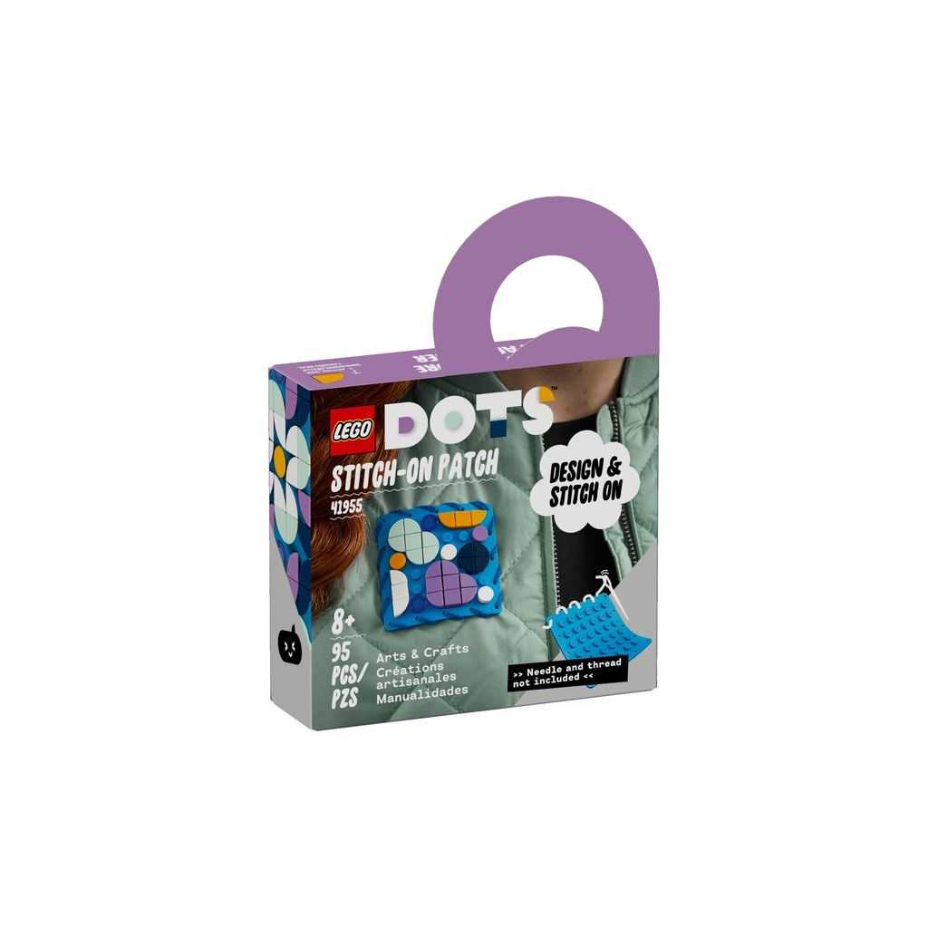 DOTS Lego Parche para Coser Edades 8+ # 41955 Artículo 95 Piezas | JPB-485906