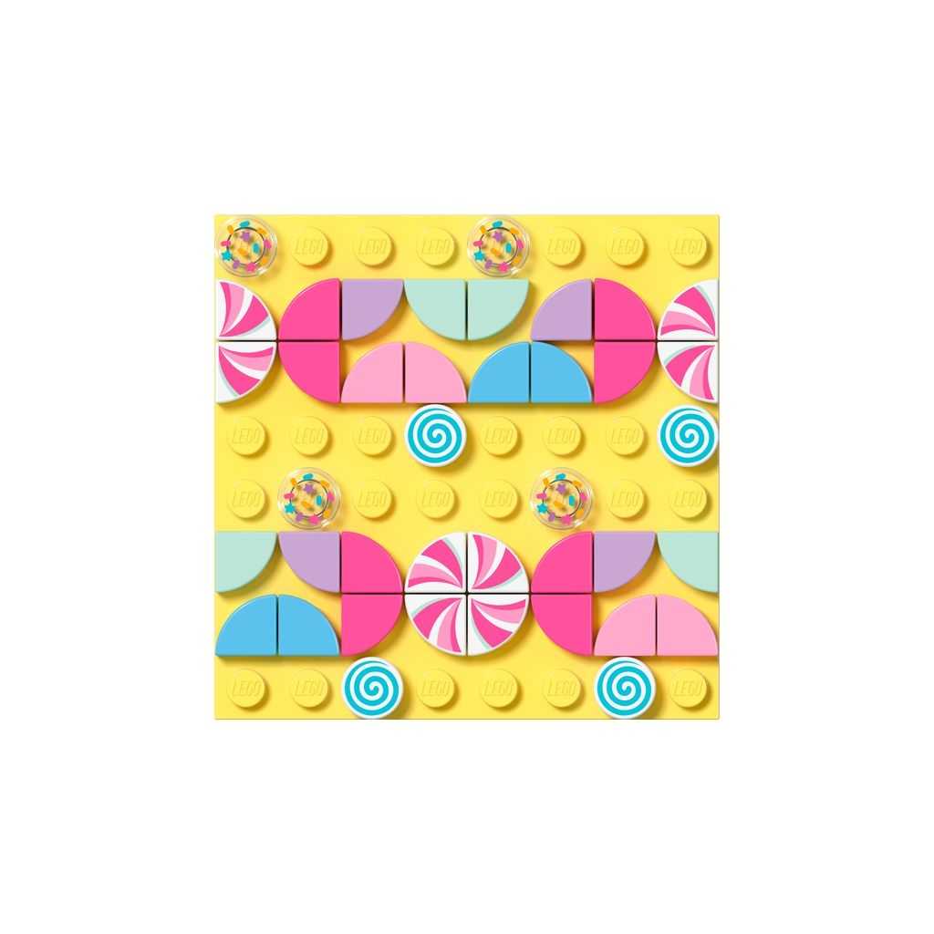 DOTS Lego Pulsera y Adorno para Mochila Gatito Goloso Edades 6+ # 41944 Artículo 188 Piezas Amarillo | ETD-270853