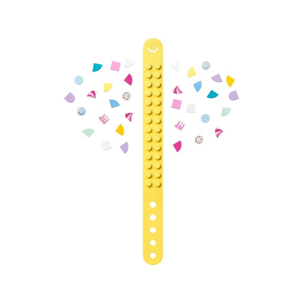 DOTS Lego Pulsera y Adorno para Mochila Gatito Goloso Edades 6+ # 41944 Artículo 188 Piezas Amarillo | ETD-270853