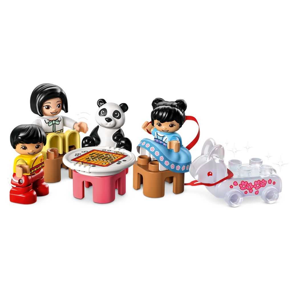 DUPLO Lego Aprende sobre la Cultura China Edades 2+ # 10411 Artículo 124 Piezas | RXU-201869