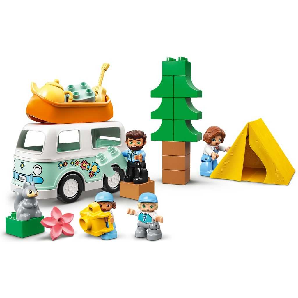 DUPLO Lego Aventura en la Autocaravana Familiar Edades 2+ # 10946 Artículo 30 Piezas | AXZ-726854