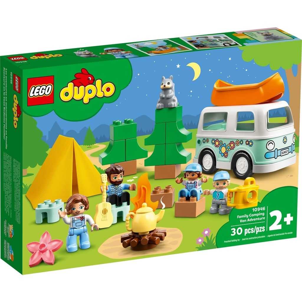 DUPLO Lego Aventura en la Autocaravana Familiar Edades 2+ # 10946 Artículo 30 Piezas | AXZ-726854