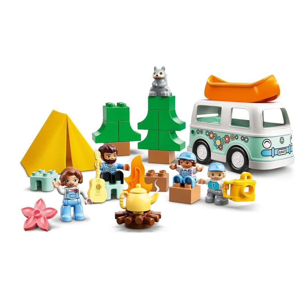 DUPLO Lego Aventura en la Autocaravana Familiar Edades 2+ # 10946 Artículo 30 Piezas | AXZ-726854