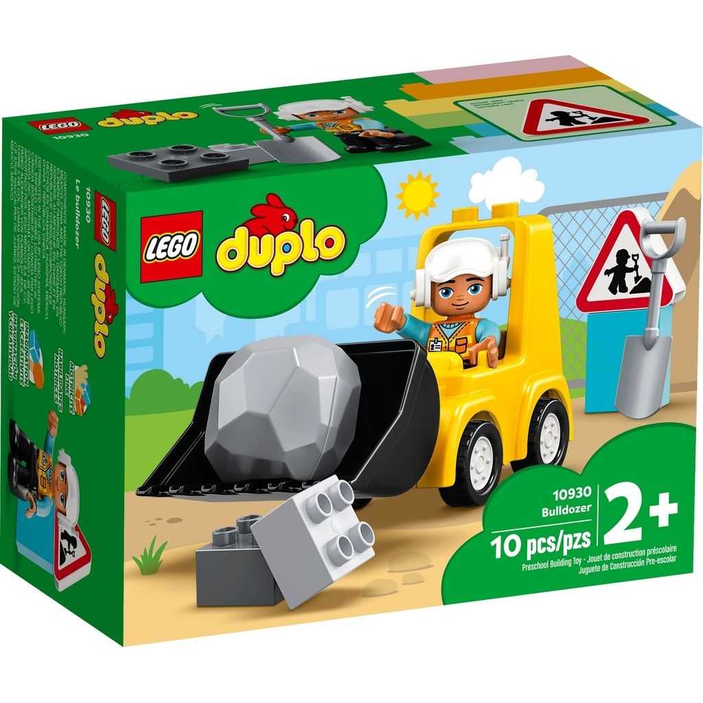 DUPLO Lego Buldócer Edades 2+ # 10930 Artículo 10 Piezas | LTP-618479