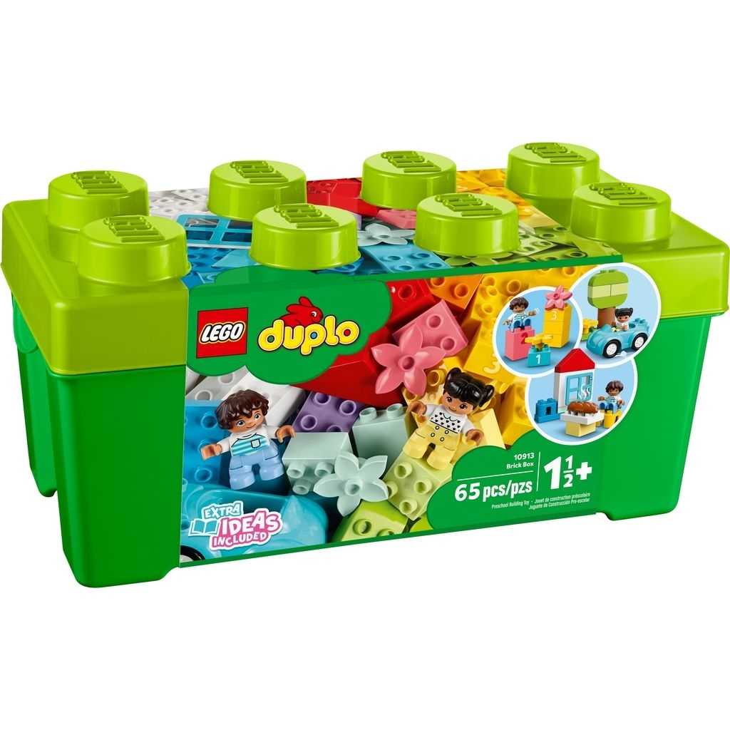 DUPLO Lego Caja de Ladrillos Edades 1½+ # 10913 Artículo 65 Piezas | XQO-259873