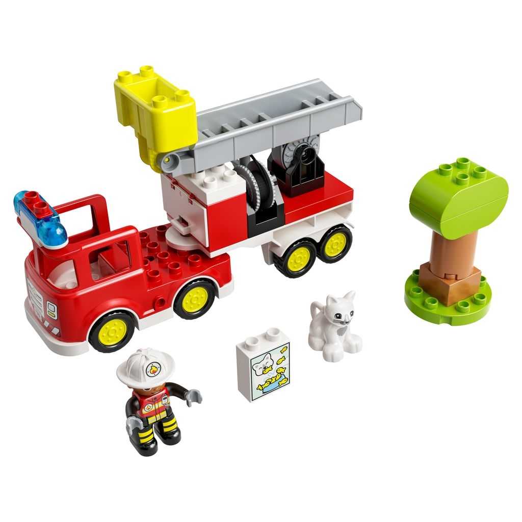 DUPLO Lego Camión de Bomberos Edades 2+ # 10969 Artículo 21 Piezas | RIN-068954