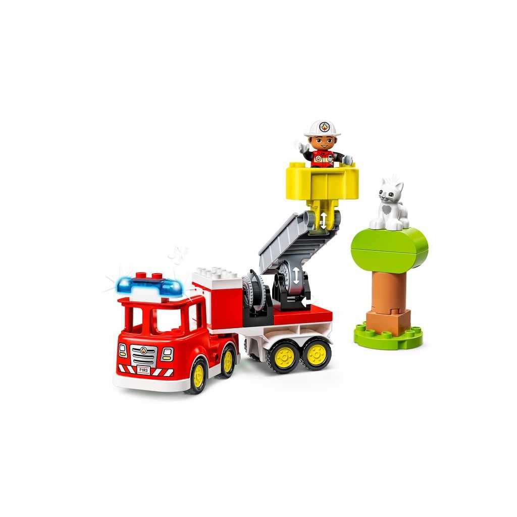 DUPLO Lego Camión de Bomberos Edades 2+ # 10969 Artículo 21 Piezas | RIN-068954