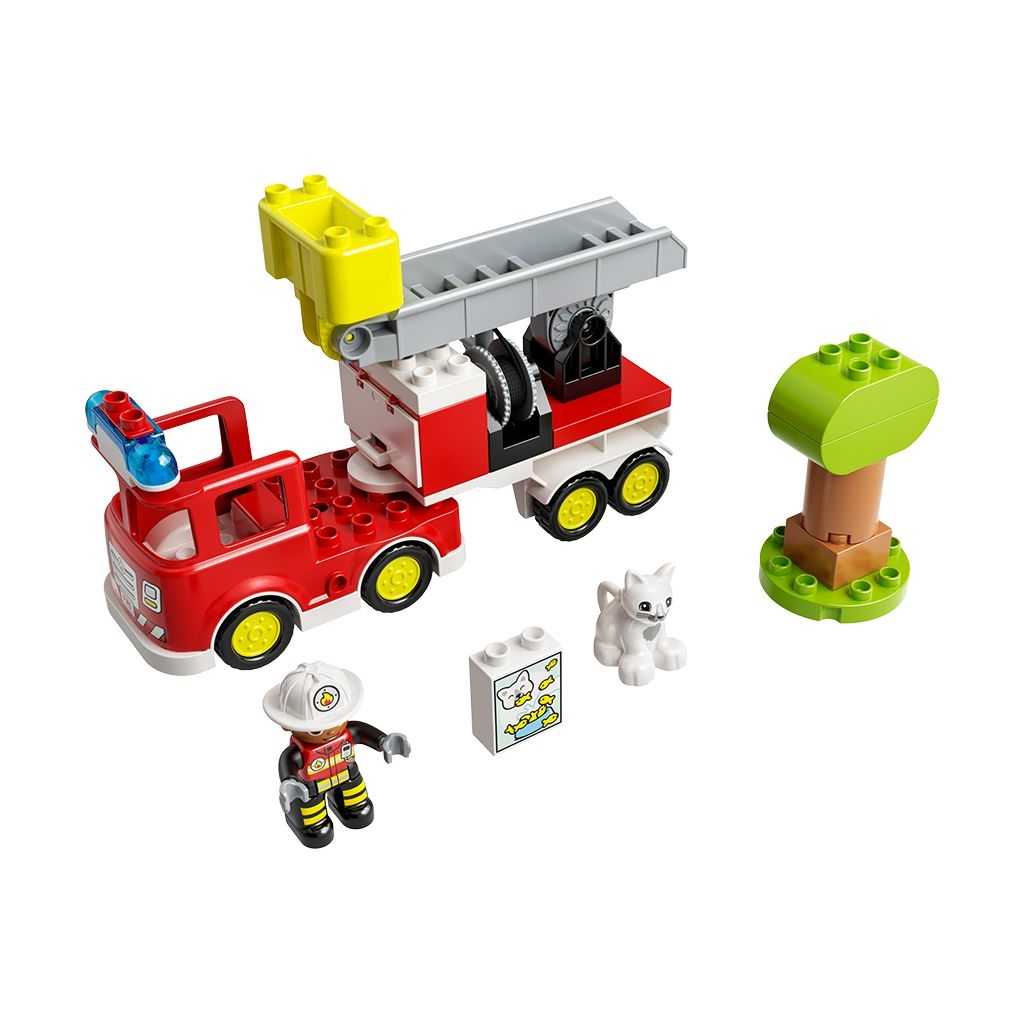 DUPLO Lego Camión de Bomberos Edades 2+ # 10969 Artículo 21 Piezas | RIN-068954