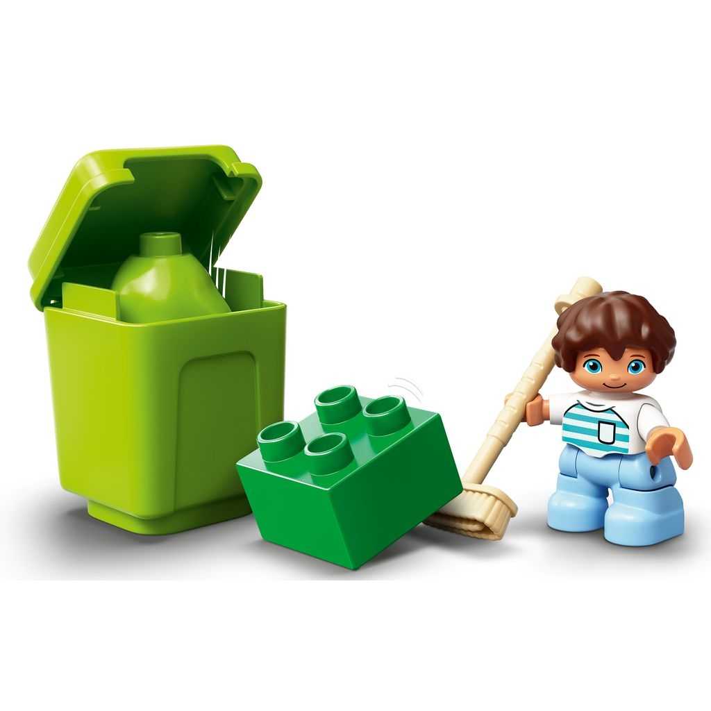 DUPLO Lego Camión de Residuos y Reciclaje Edades 2+ # 10945 Artículo 19 Piezas | HBO-974680