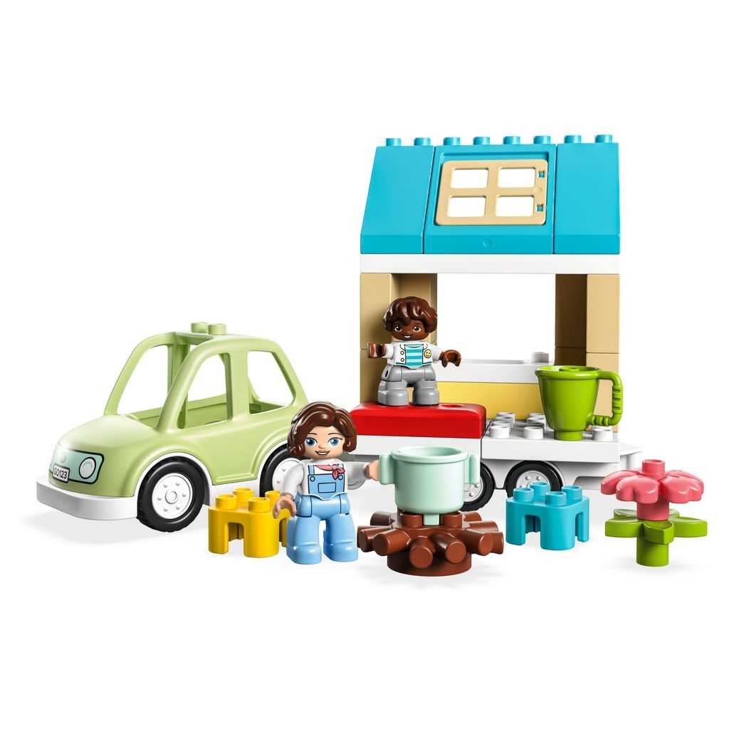 DUPLO Lego Casa Familiar con Ruedas Edades 2+ # 10986 Artículo 31 Piezas | ZYK-813427