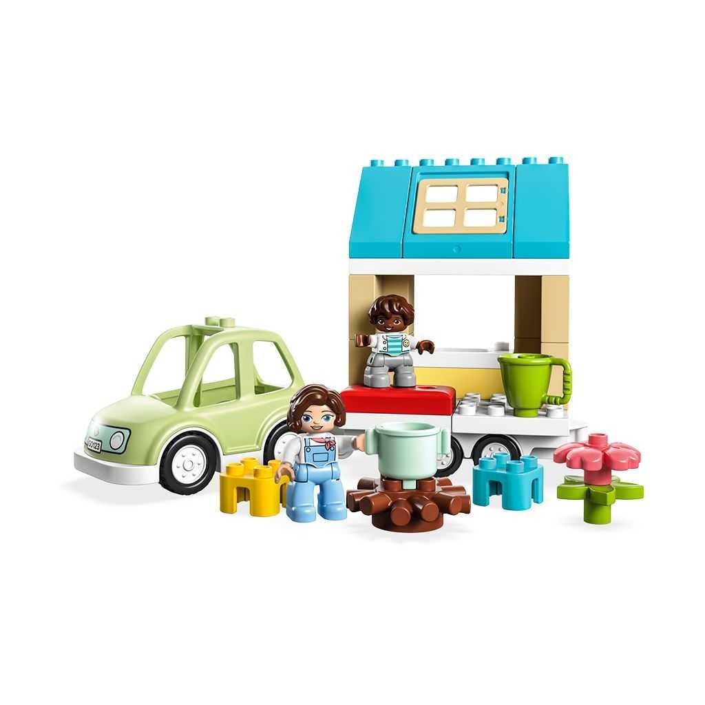 DUPLO Lego Casa Familiar con Ruedas Edades 2+ # 10986 Artículo 31 Piezas | ZYK-813427