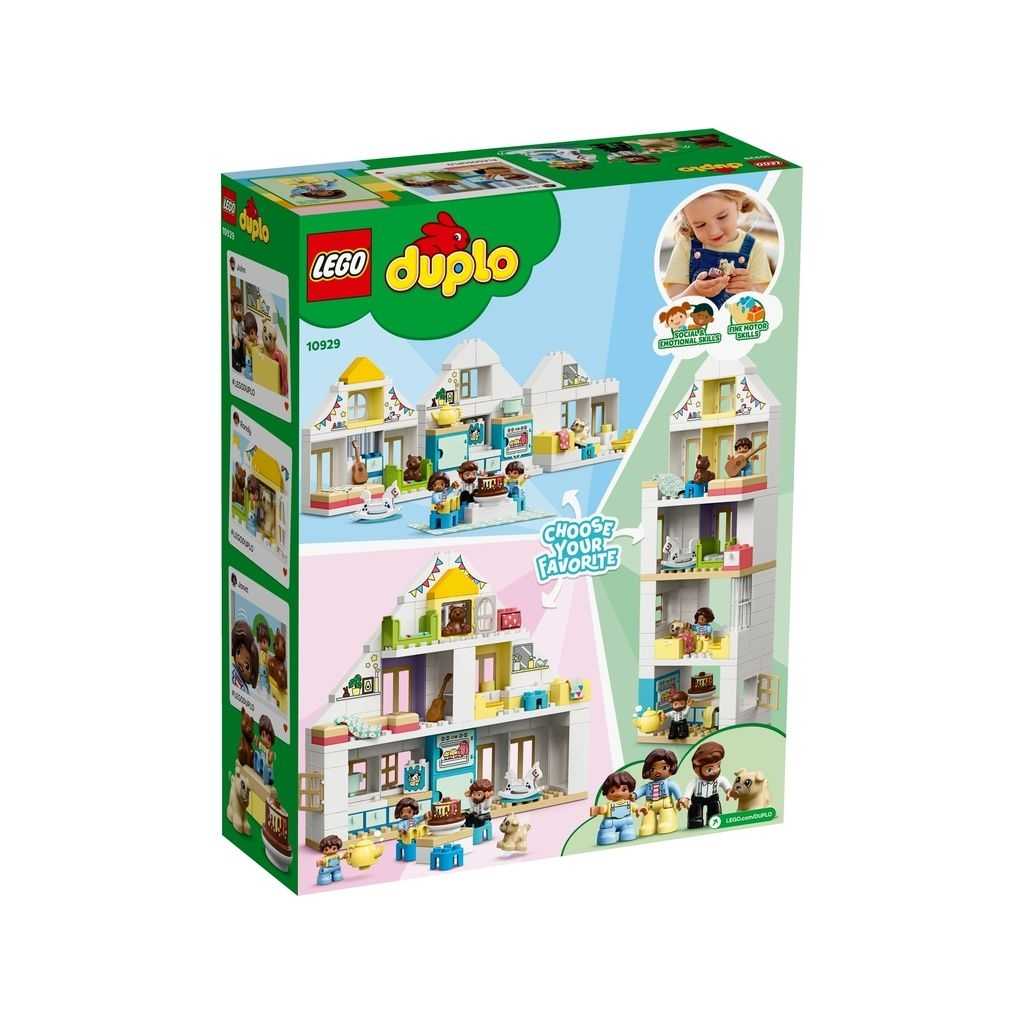 DUPLO Lego Casa de Juegos Modular Edades 2+ # 10929 Artículo 129 Piezas | XFA-431907