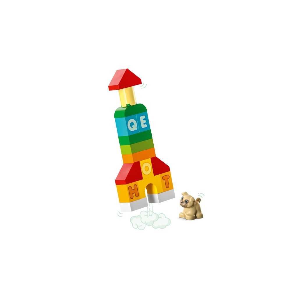 DUPLO Lego Ciudad Alfabeto Edades 1½+ # 10935 Artículo 87 Piezas | MKX-830541