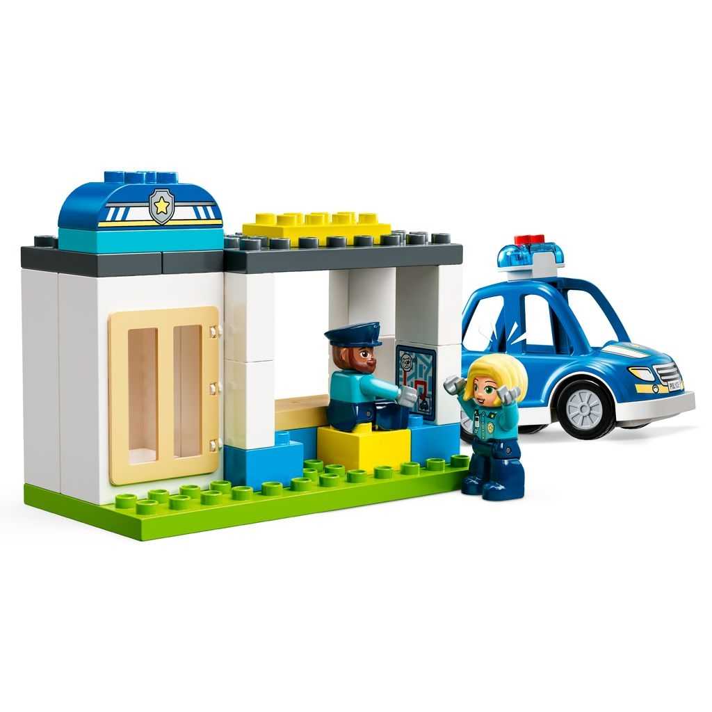 DUPLO Lego Comisaría de Policía y Helicóptero Edades 2+ # 10959 Artículo 40 Piezas | WMK-940123