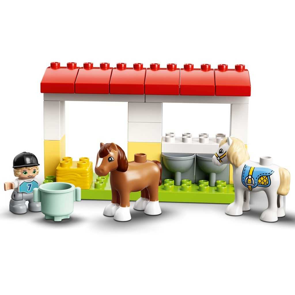 DUPLO Lego Establo con Ponis Edades 2+ # 10951 Artículo 65 Piezas | AXR-754362