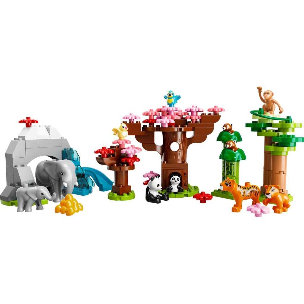 DUPLO Lego Fauna Salvaje de Asia Edades 2+ # 10974 Artículo 117 Piezas | CEO-357492