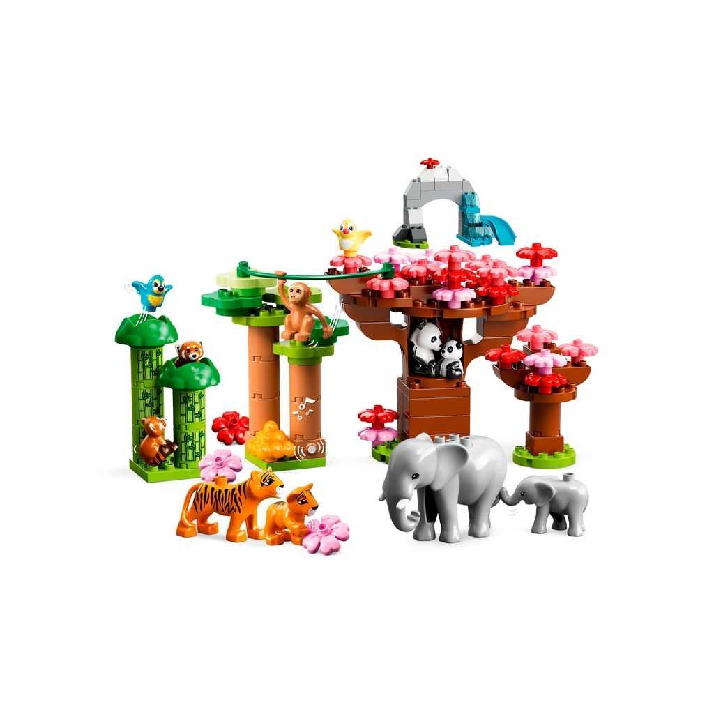 DUPLO Lego Fauna Salvaje de Asia Edades 2+ # 10974 Artículo 117 Piezas | CEO-357492