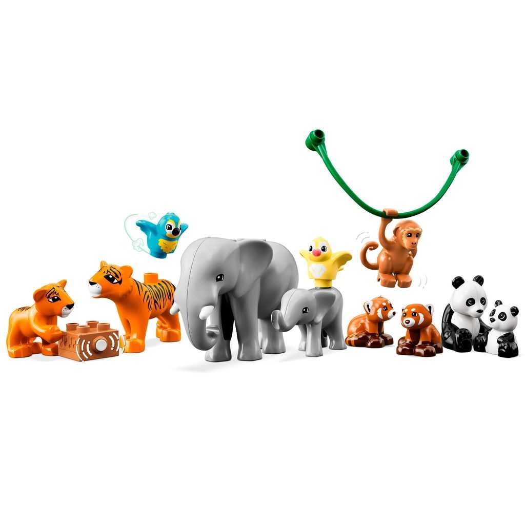 DUPLO Lego Fauna Salvaje de Asia Edades 2+ # 10974 Artículo 117 Piezas | CEO-357492