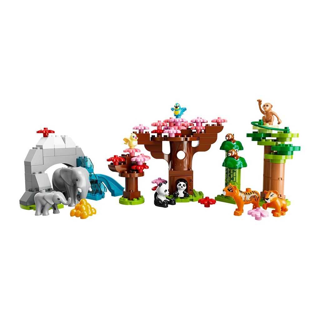 DUPLO Lego Fauna Salvaje de Asia Edades 2+ # 10974 Artículo 117 Piezas | CEO-357492