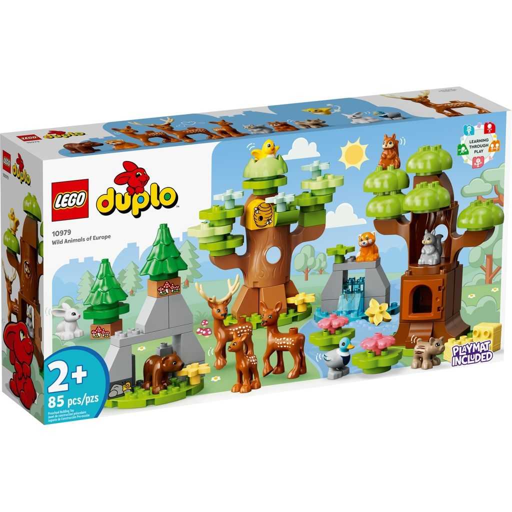 DUPLO Lego Fauna Salvaje de Europa Edades 2+ # 10979 Artículo 85 Piezas | IFG-375268