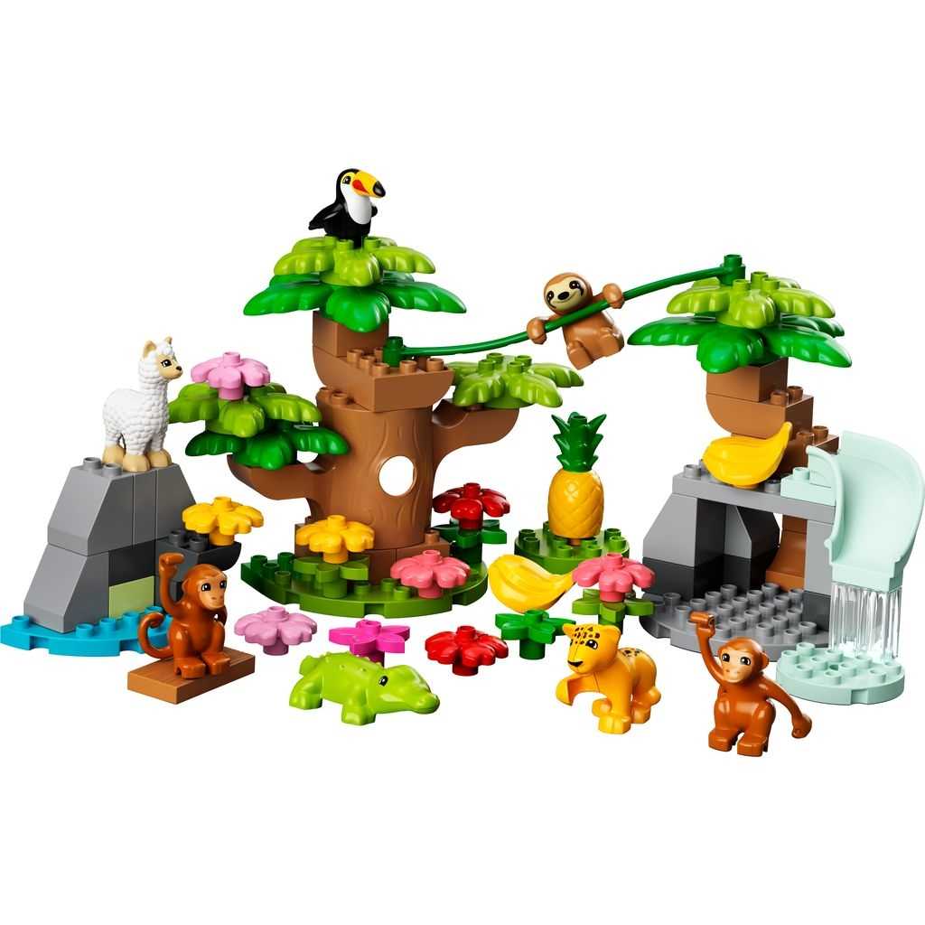 DUPLO Lego Fauna Salvaje de Sudamérica Edades 2+ # 10973 Artículo 71 Piezas | ZAM-708193