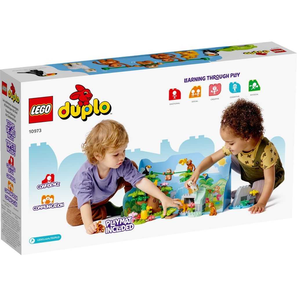 DUPLO Lego Fauna Salvaje de Sudamérica Edades 2+ # 10973 Artículo 71 Piezas | ZAM-708193