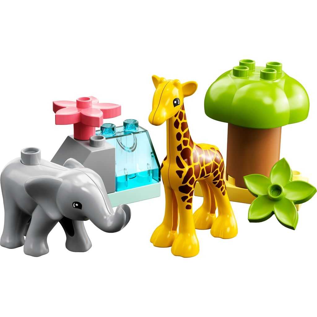 DUPLO Lego Fauna Salvaje de África Edades 2+ # 10971 Artículo 10 Piezas | WQN-768215