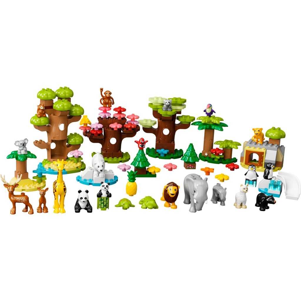 DUPLO Lego Fauna Salvaje del Mundo Edades 2+ # 10975 Artículo 142 Piezas | WKL-658490