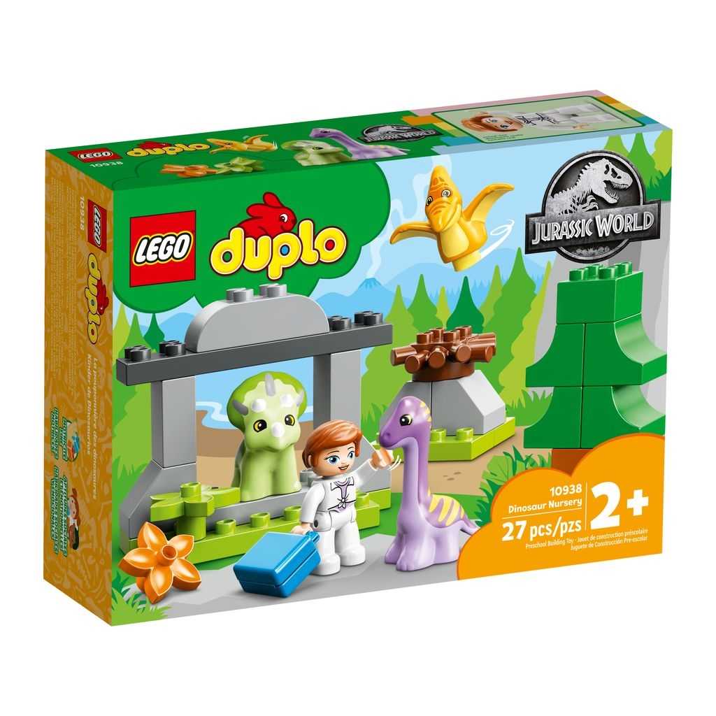 DUPLO Lego Guardería de Dinosaurios Edades 2+ # 10938 Artículo 27 Piezas | PFL-860432