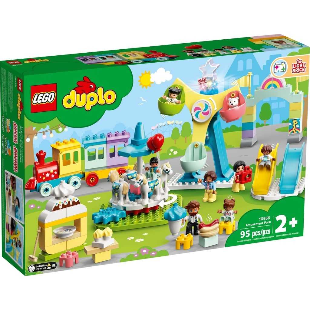 DUPLO Lego Parque de Atracciones Edades 2+ # 10956 Artículo 95 Piezas | GYT-840763