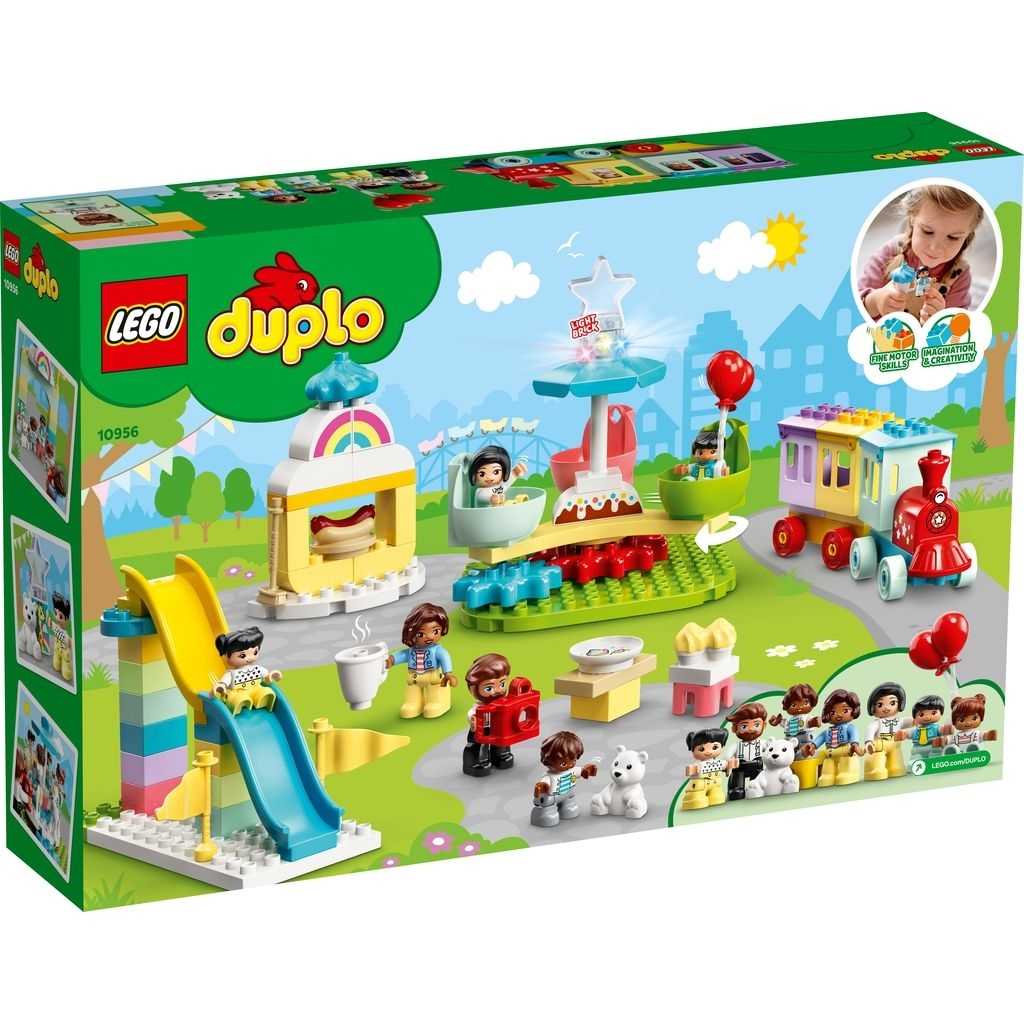 DUPLO Lego Parque de Atracciones Edades 2+ # 10956 Artículo 95 Piezas | GYT-840763