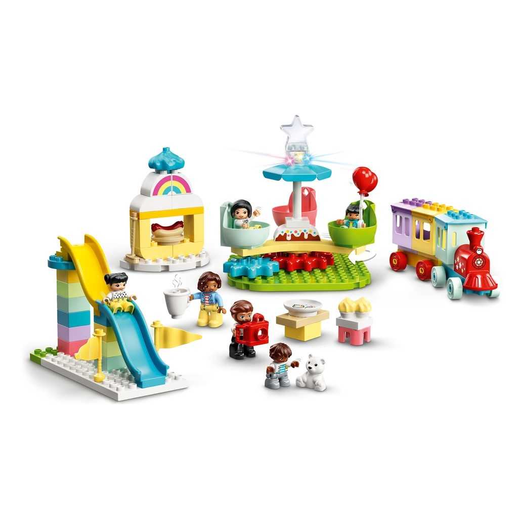 DUPLO Lego Parque de Atracciones Edades 2+ # 10956 Artículo 95 Piezas | GYT-840763