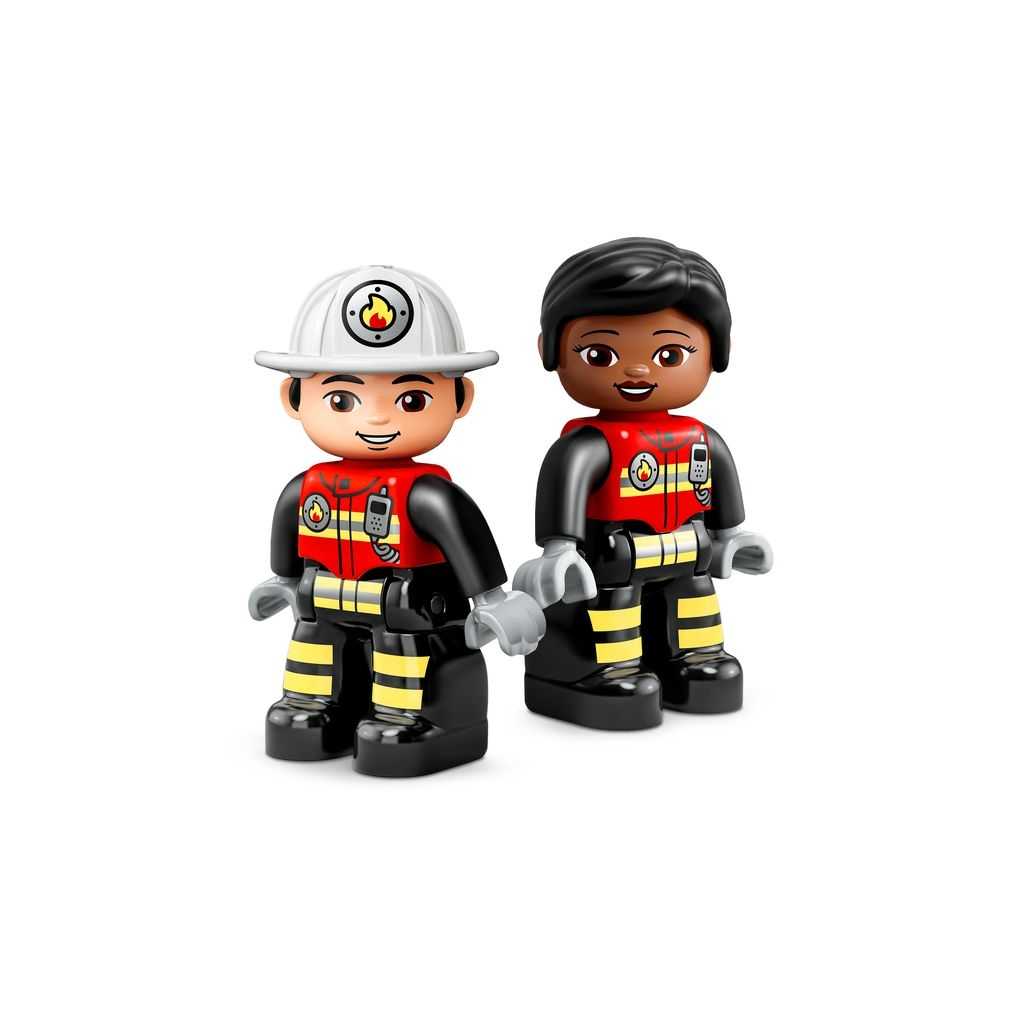 DUPLO Lego Parque de Bomberos y Helicóptero Edades 2+ # 10970 Artículo 117 Piezas | QSI-730689