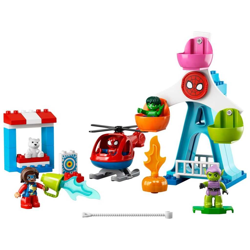 DUPLO Lego Spider-Man y sus Amigos: Aventura en la Feria Edades 2+ # 10963 Artículo 41 Piezas | BFO-924385