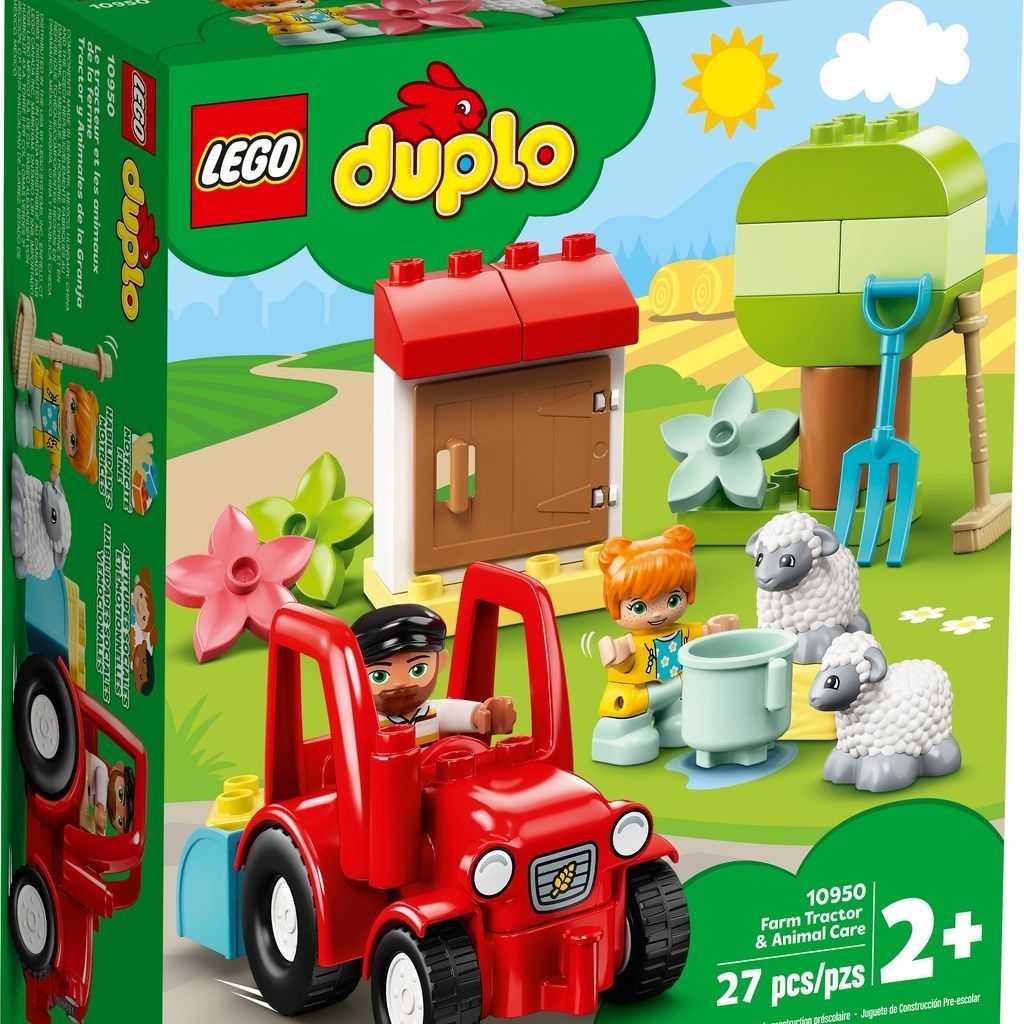 DUPLO Lego Tractor y Animales de la Granja Edades 2+ # 10950 Artículo 27 Piezas | TIN-134609