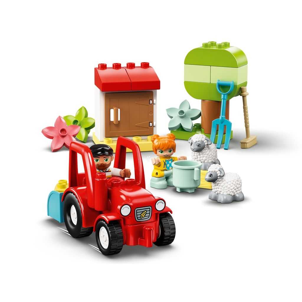 DUPLO Lego Tractor y Animales de la Granja Edades 2+ # 10950 Artículo 27 Piezas | TIN-134609