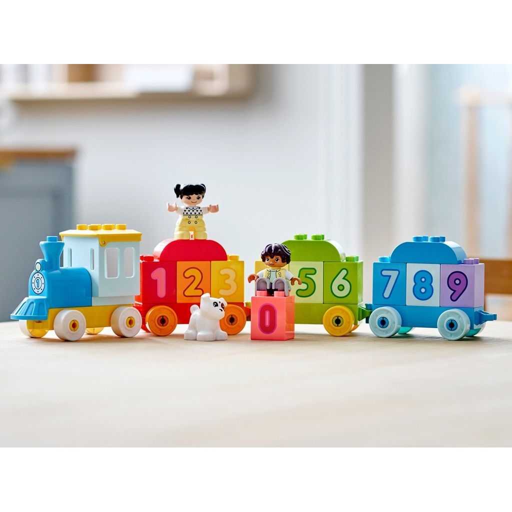 DUPLO Lego Tren de los Números: Aprende a Contar Edades 1½+ # 10954 Artículo 23 Piezas | HWQ-856013