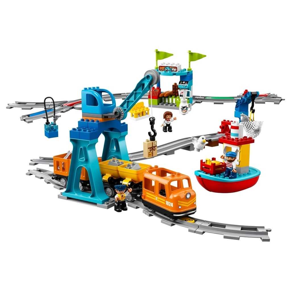 DUPLO Lego Tren de mercancías Edades 2-5 # 10875 Artículo 105 Piezas | ATL-156479