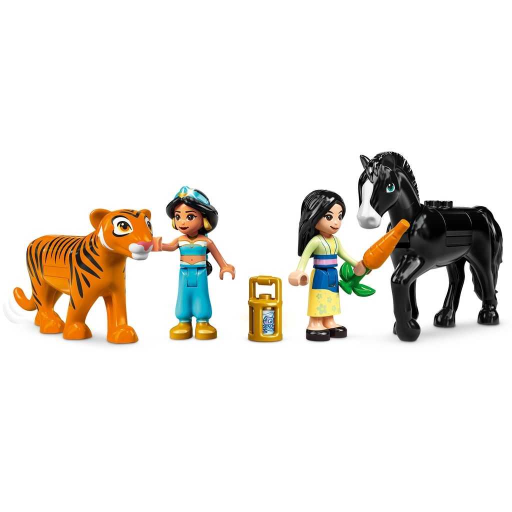 Disney Lego Aventura de Jasmine y Mulán Edades 5+ # 43208 Artículo 176 Piezas | INL-845701