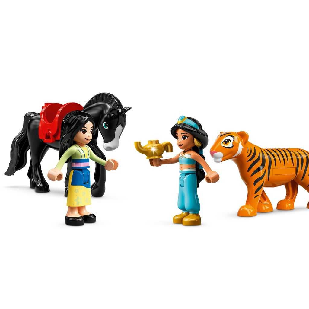 Disney Lego Aventura de Jasmine y Mulán Edades 5+ # 43208 Artículo 176 Piezas | INL-845701