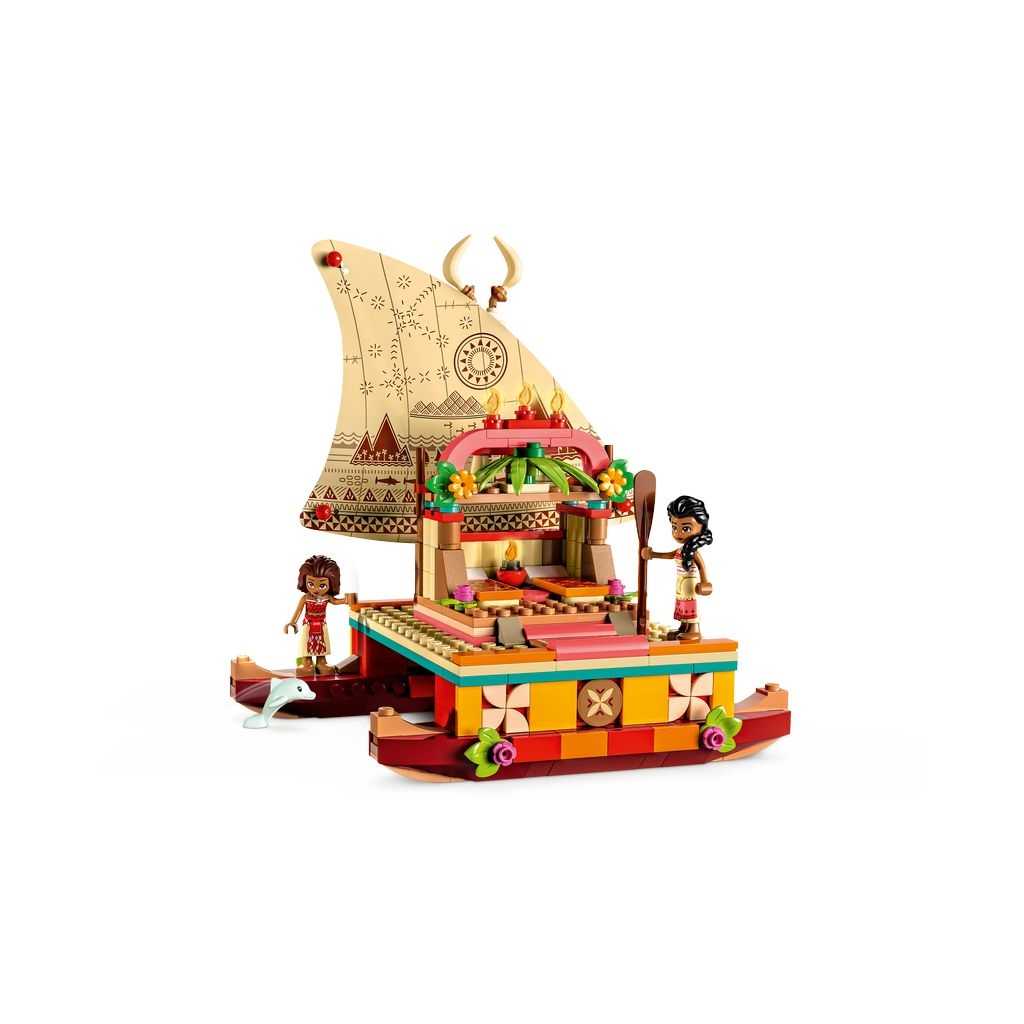 Disney Lego Barco Aventurero de Vaiana Edades 6+ # 43210 Artículo 321 Piezas | CEB-483926