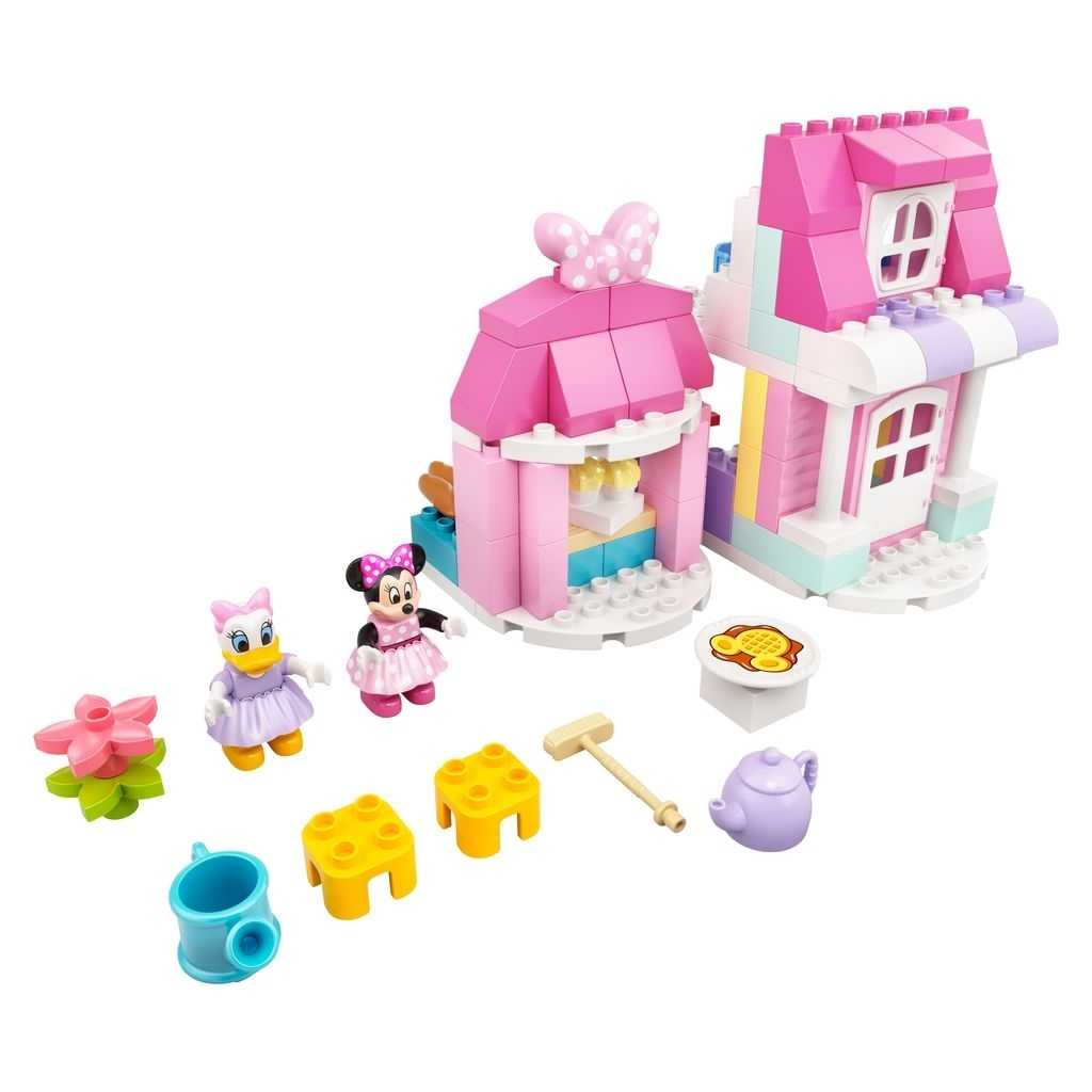 Disney Lego Casa y Cafetería de Minnie Edades 2+ # 10942 Artículo 91 Piezas | TVH-476280