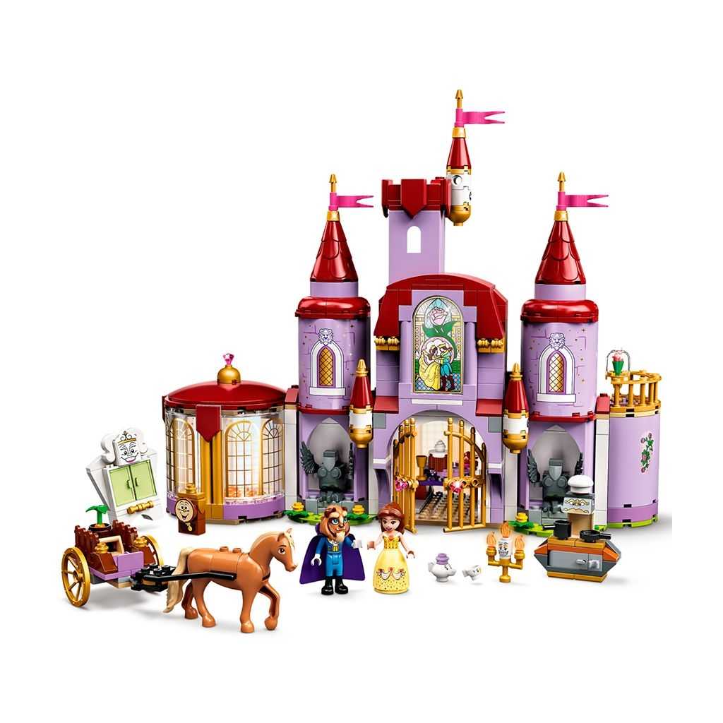 Disney Lego Castillo de Bella y Bestia Edades 6+ # 43196 Artículo 505 Piezas | EUC-482651