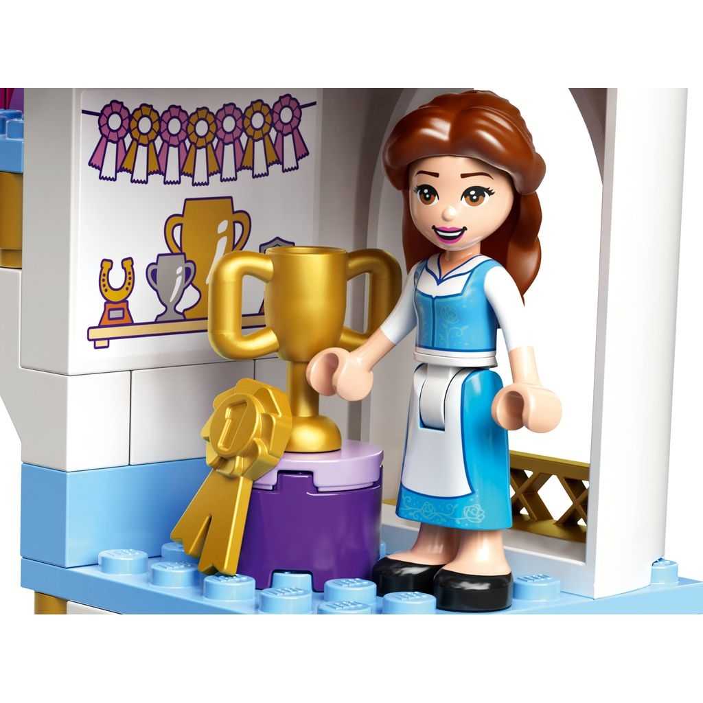 Disney Lego Establos Reales de Bella y Rapunzel Edades 5+ # 43195 Artículo 239 Piezas | EBK-937048