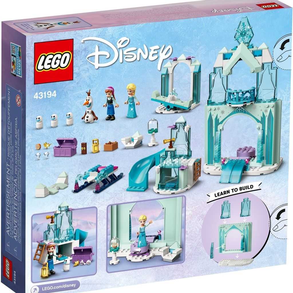 Disney Lego Frozen: Paraíso Invernal de Anna y Elsa Edades 4+ # 43194 Artículo 154 Piezas | THB-918037