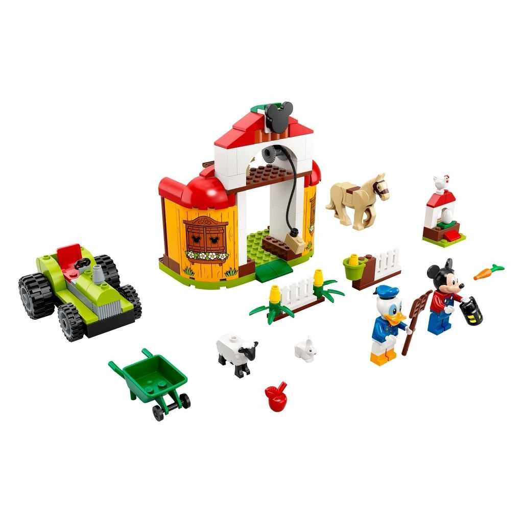 Disney Lego Granja de Mickey Mouse y el Pato Donald Edades 4+ # 10775 Artículo 118 Piezas | GEU-245968