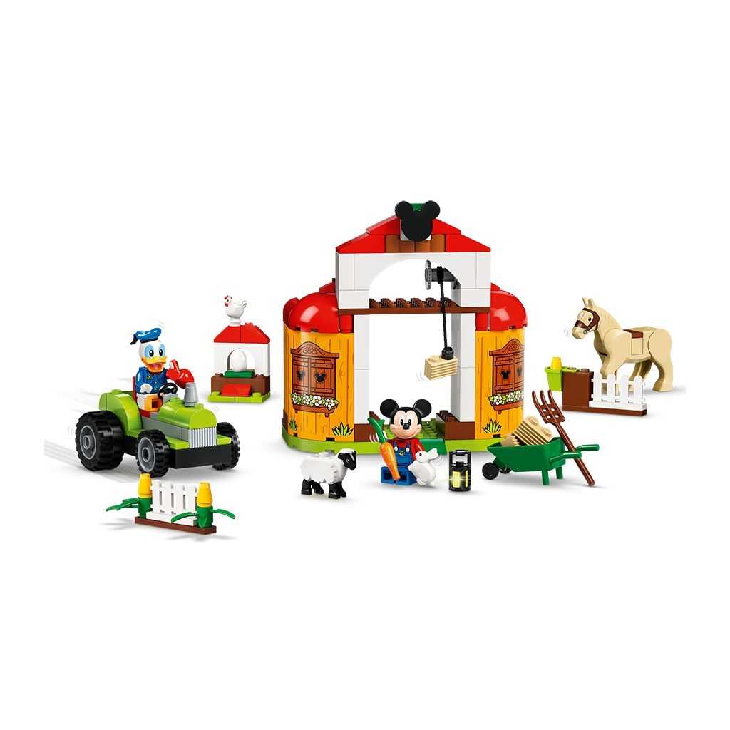 Disney Lego Granja de Mickey Mouse y el Pato Donald Edades 4+ # 10775 Artículo 118 Piezas | GEU-245968