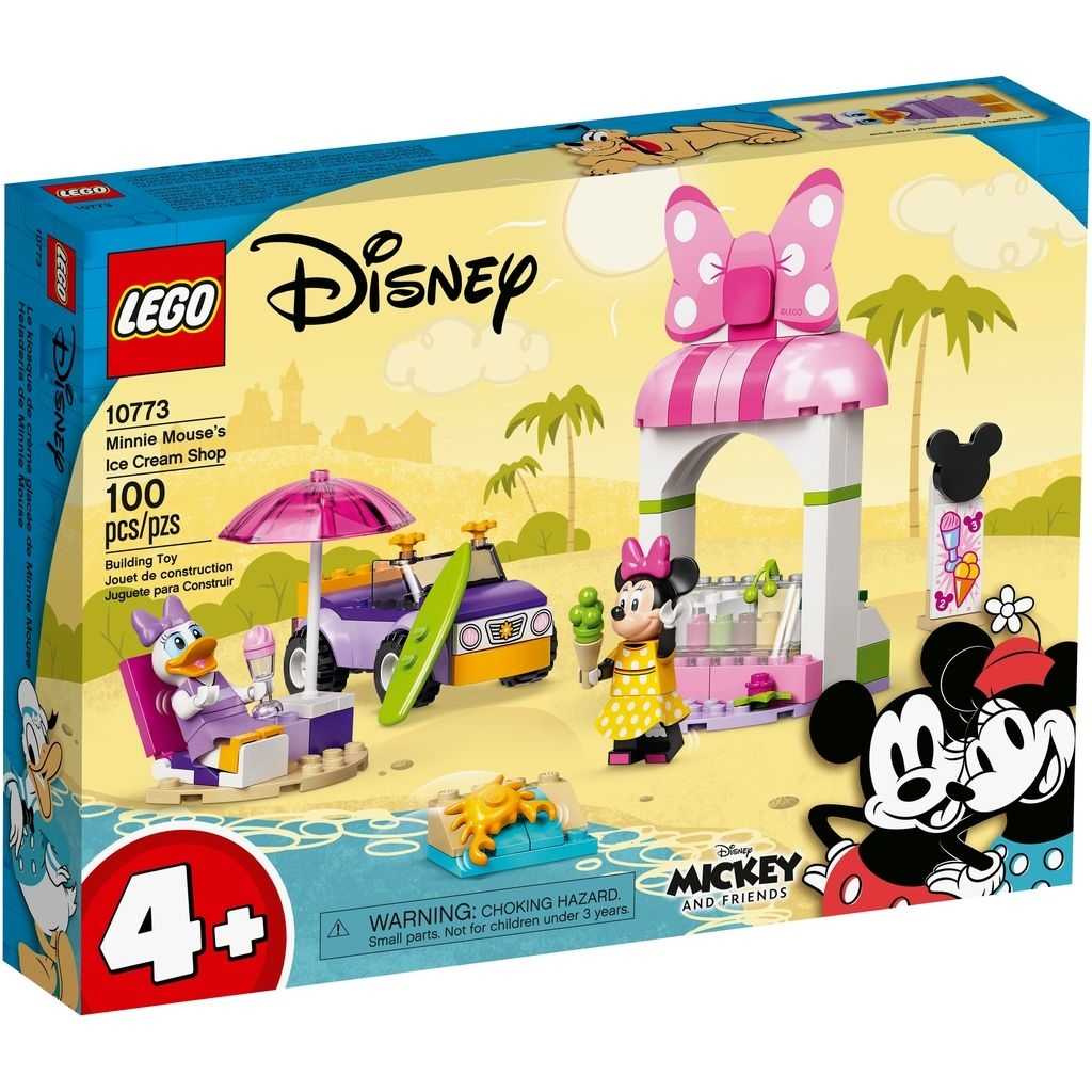 Disney Lego Heladería de Minnie Mouse Edades 4+ # 10773 Artículo 100 Piezas | ALG-532697