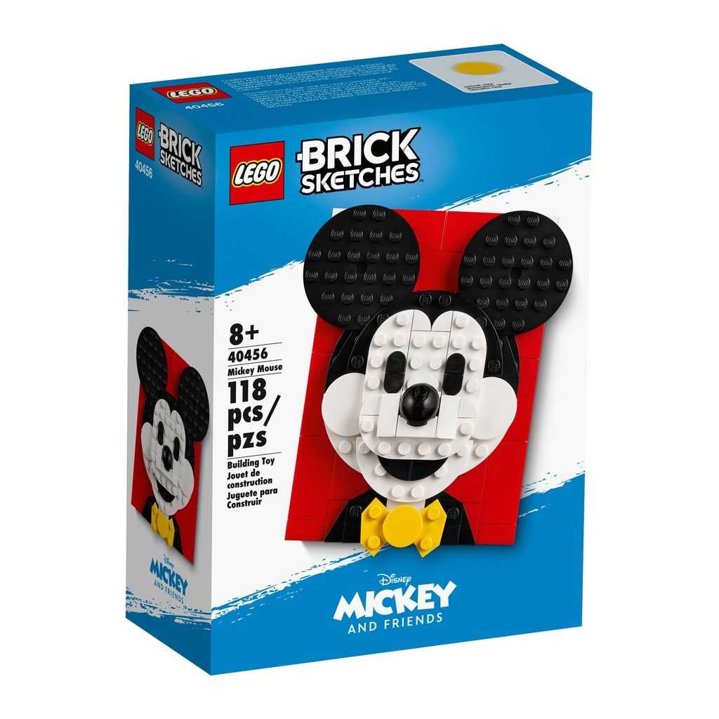 Disney Lego Mickey Mouse Edades 8+ # 40456 Artículo 118 Piezas | YXF-198645